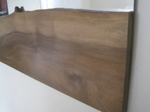 American Black Walnut Live Edged Mirror