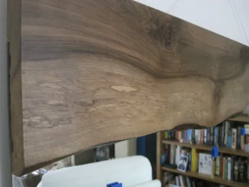 American Black Walnut Live Edged Mirror