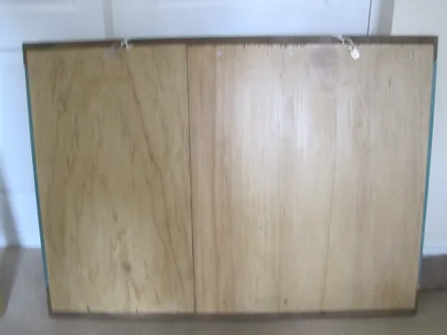 American Black Walnut Live Edged Mirror