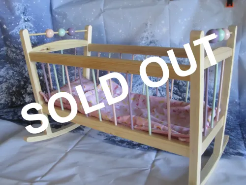 Dolls Rocking Cradle/Cot