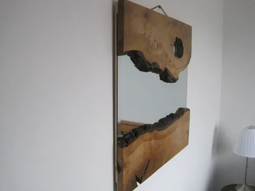 Handcrafted - Live edged Mirror 4127