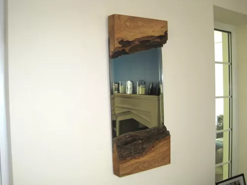 Live Edge Hall Mirror
