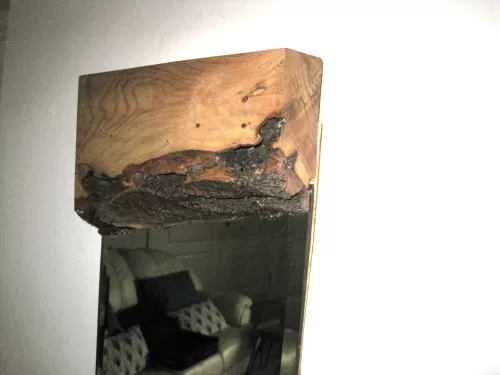 Live Edge Hall Mirror