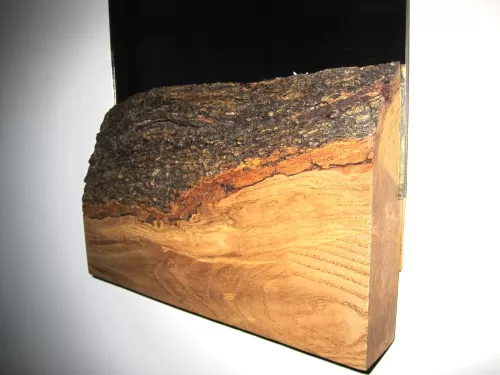 Live Edge Hall Mirror