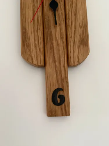 British Oak minimalist Wall Clock