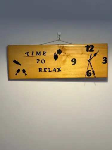 Time to Relax Clock