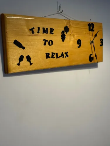 Time to Relax Clock