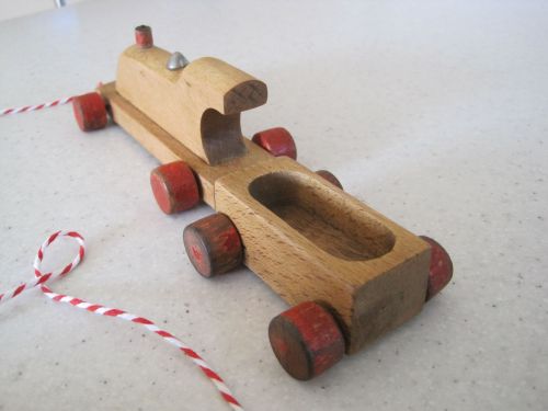 Children's Victorian Wooden train toy