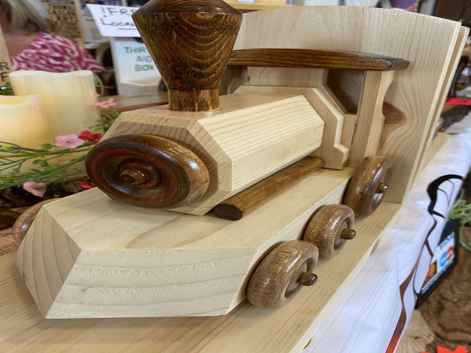 Steam Train Book-ends